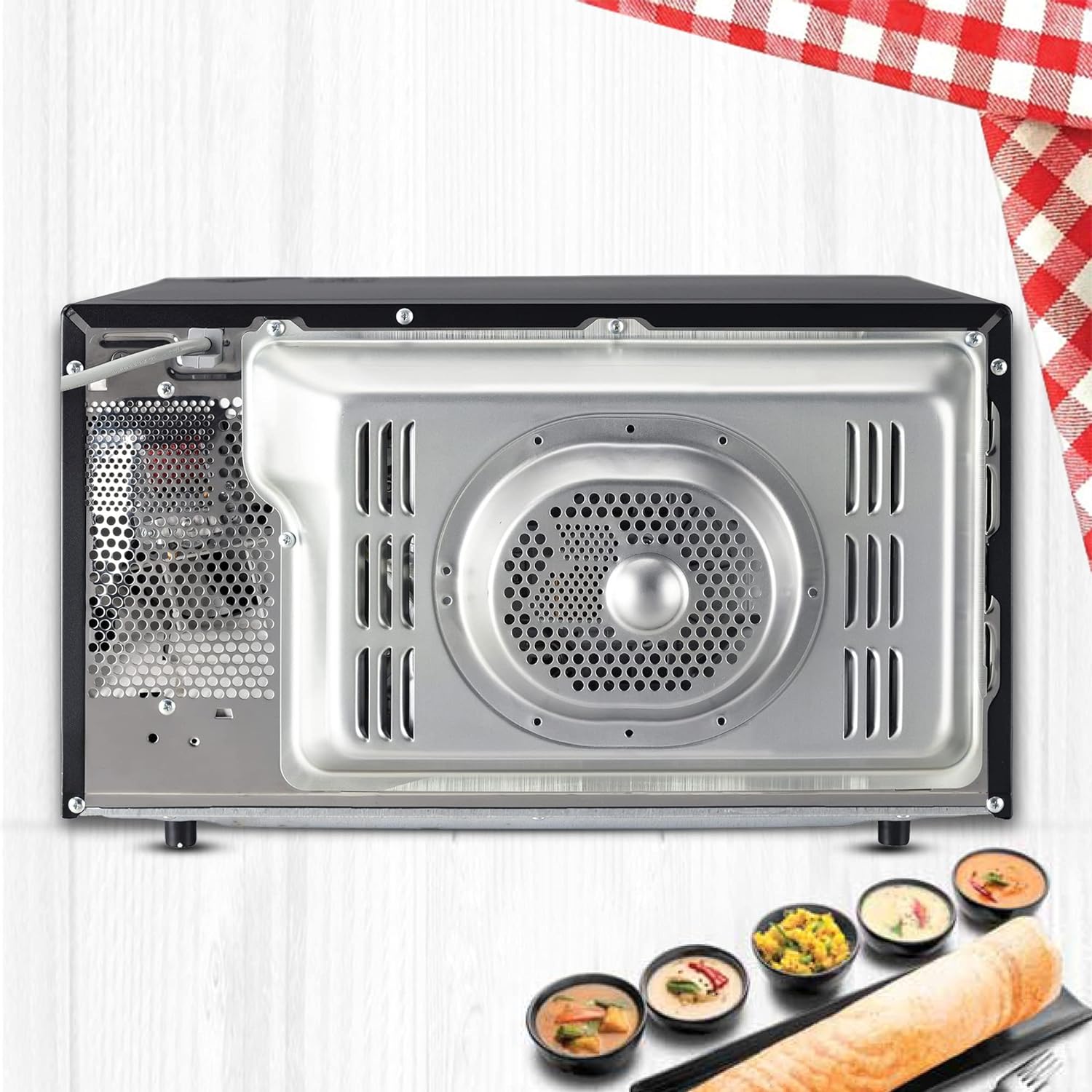 Lg deals microwave rotisserie