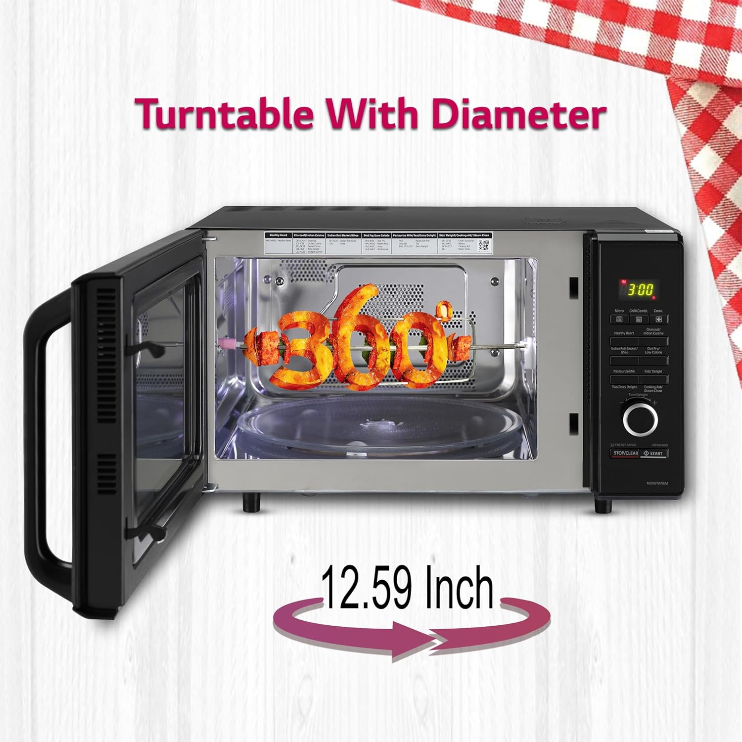 Lg microwave convection oven deals 28 litre