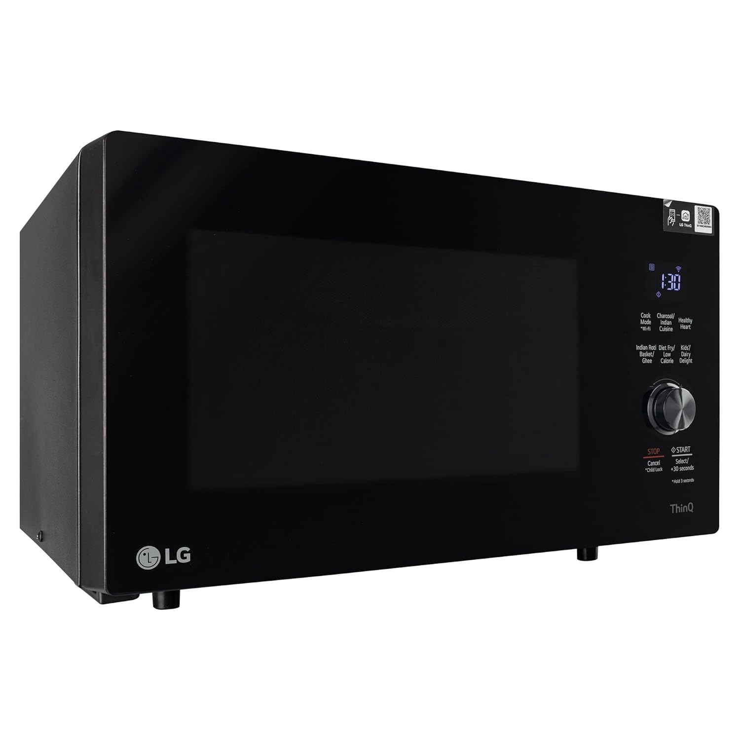 LG 28 L Wi-Fi Enabled Charcoal Convection Healthy Microwave Oven (MJEN286UFW, Black, Diet Fry) - Mahajan Electronics Online