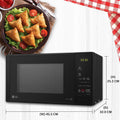 LG 20 L Solo Microwave Oven (MS2043DB, Black) - Mahajan Electronics Online