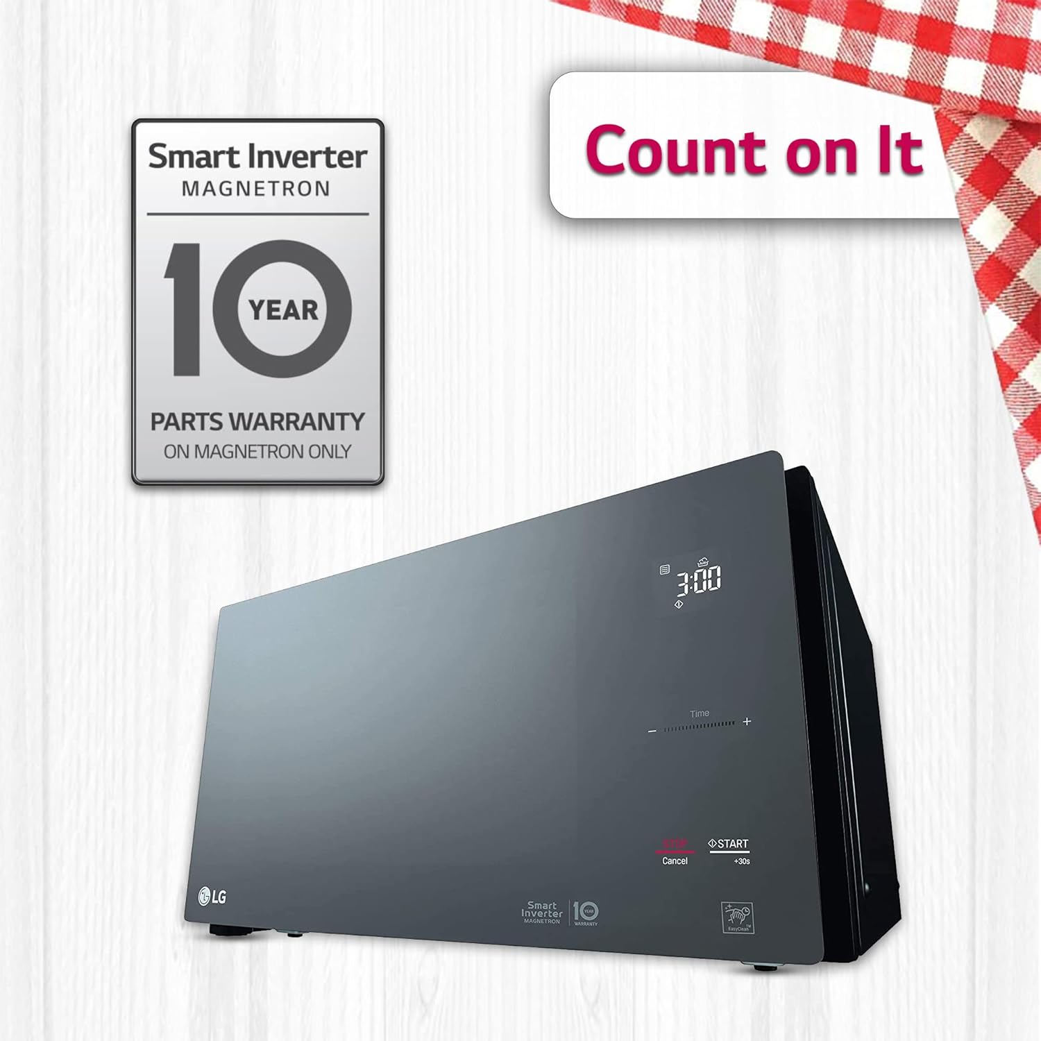 LG 42 L Solo Microwave Oven (MS4295DIS, Black) - Mahajan Electronics Online