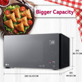 LG 42 L Solo Microwave Oven (MS4295DIS, Black) - Mahajan Electronics Online