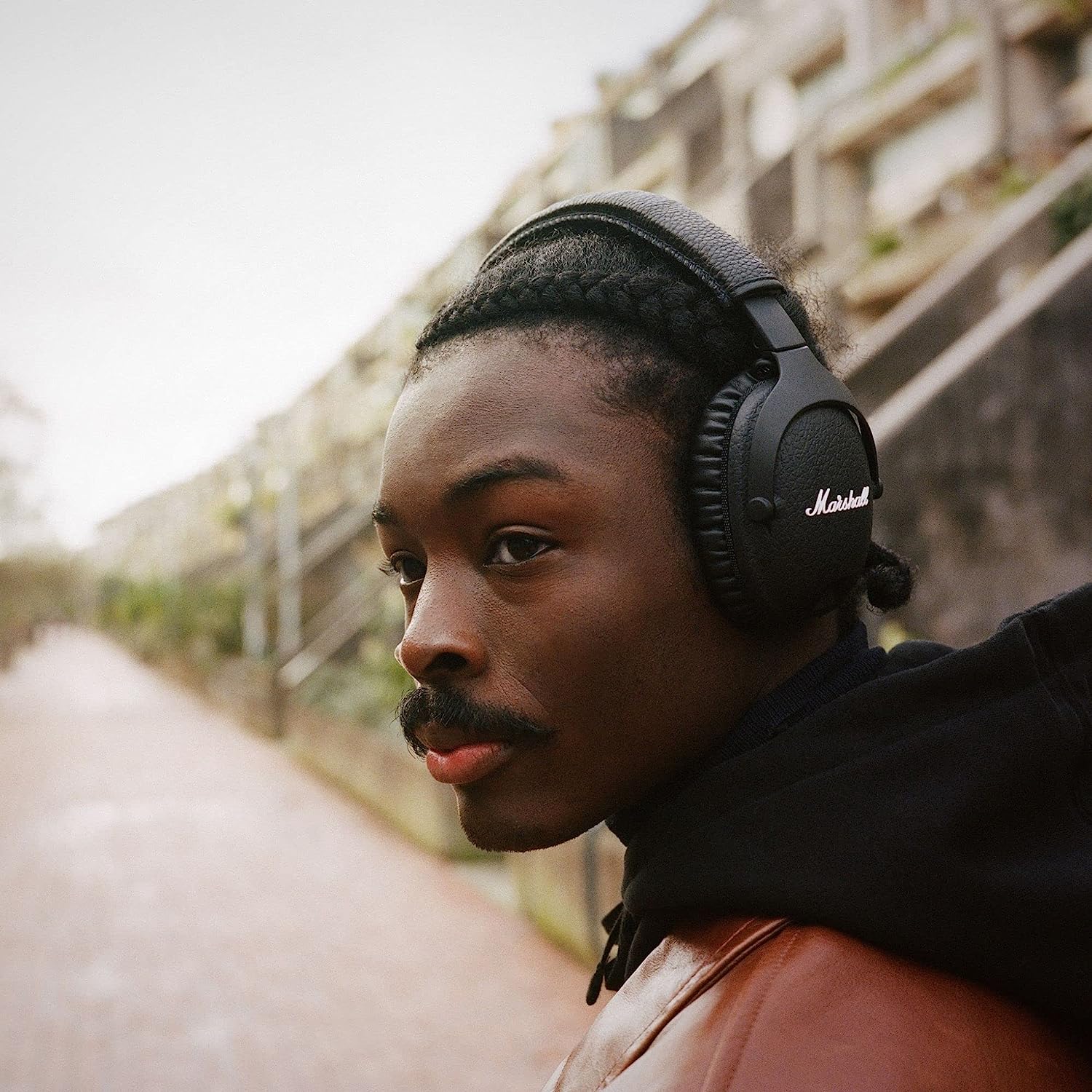 Marshall Monitor II A.N.C Diamond Jubilee Active Over-Ear Bluetooth Headphone with Mic, Black - Mahajan Electronics Online
