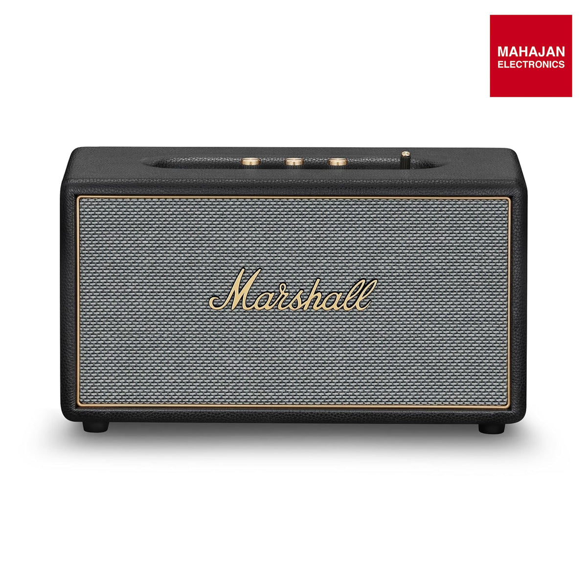 Marshall Stanmore IV Wired Connectivity Home Speaker with Bluetooth 5.3 with Auracast & RCA or 3.5mm Input - Black Marshall