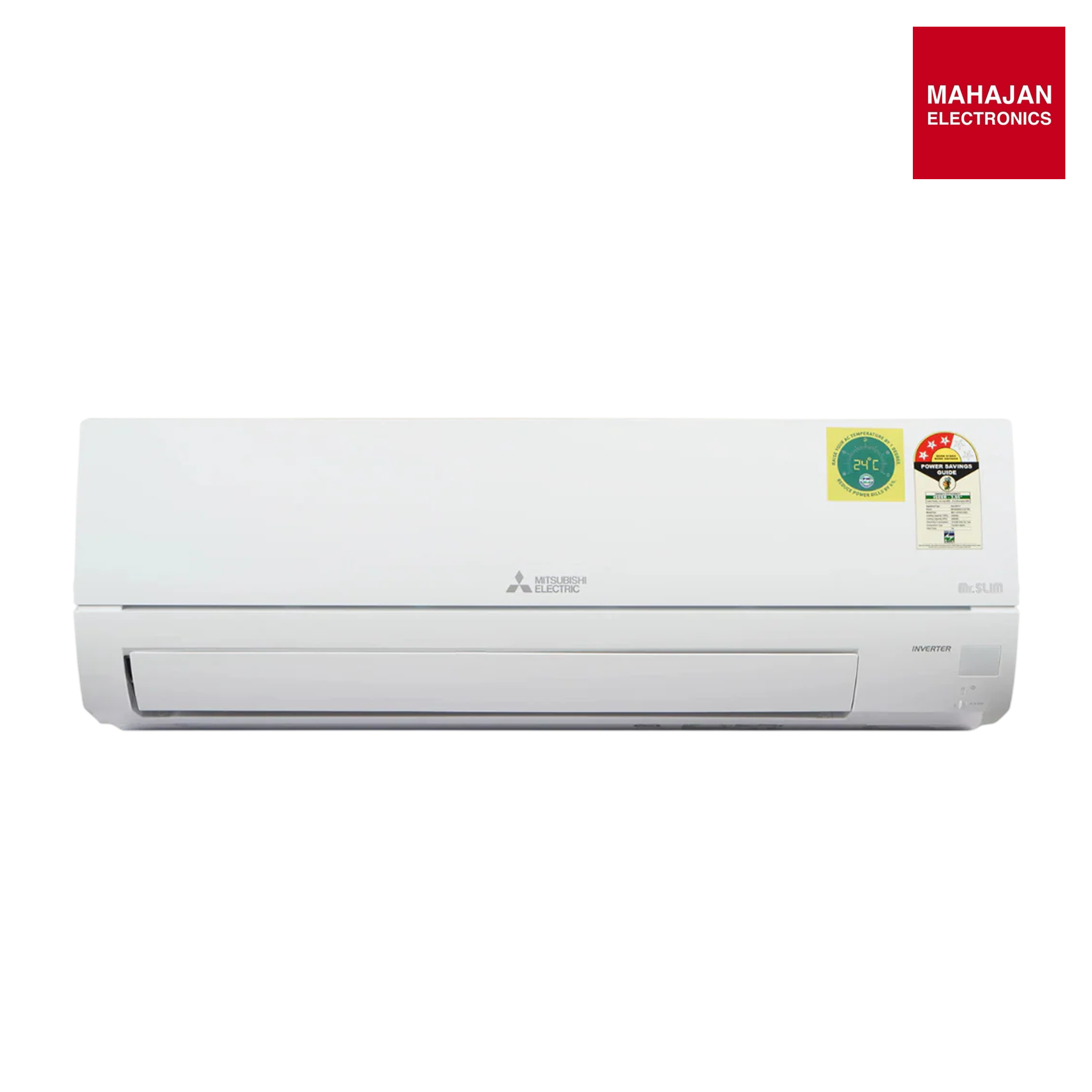 Mitsubishi Electric MSY‑MUY‑JZ18VF 1.5 Ton 3 Star Inverter Split AC mahajan electronics onilne
