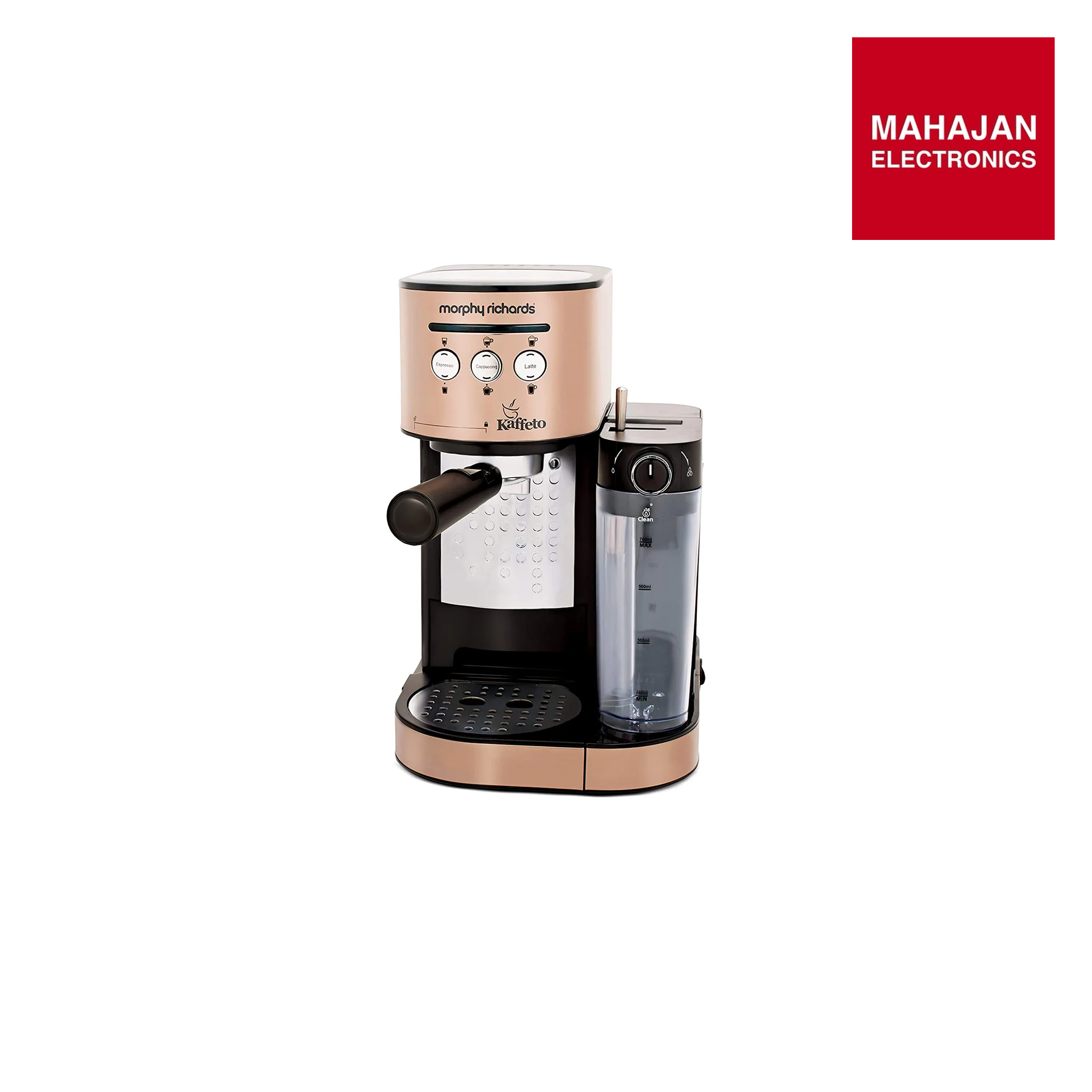 Morphy Richards Kaffeto 1350 W Milk Frother and Coffee Maker - Mahajan Electronics Online