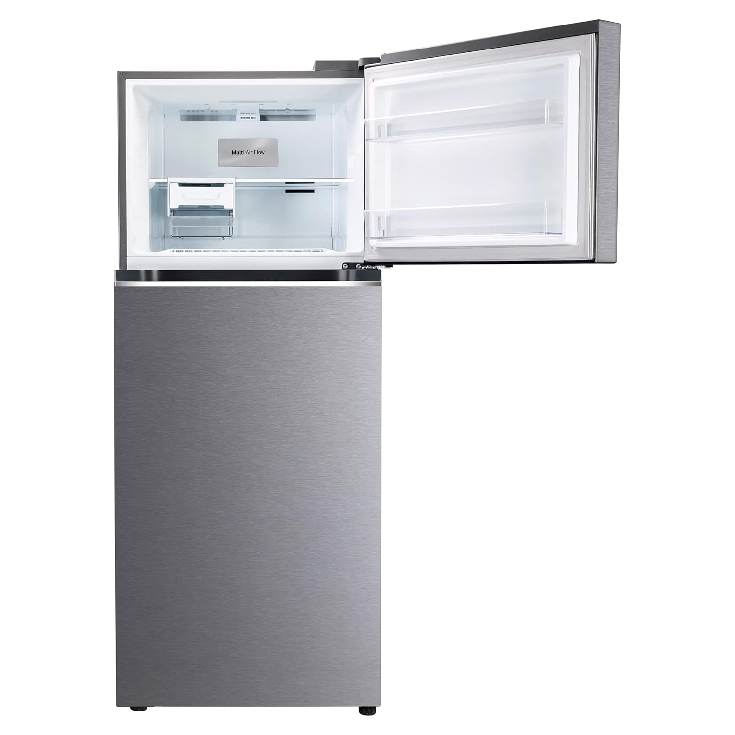 LG GL-N412SDSY 380 Litre 2 Star Frost-Free Smart Inverter Double Door Refrigerator (‎  Dazzle Steel, Express Freeze)