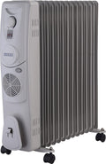 Usha OFR - 4209 9Fin 2400 Watts PTC Room Heater with Fan (White) - Mahajan Electronics Online