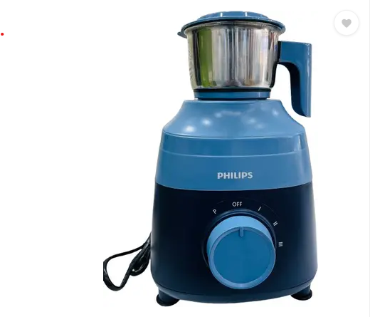 PHILIPS HL1000/02 MIXER GRINDER 500 W Mixer Grinder  ( 3 Jars | Blue, NEVY BLUE) Mahajan Electronics Online