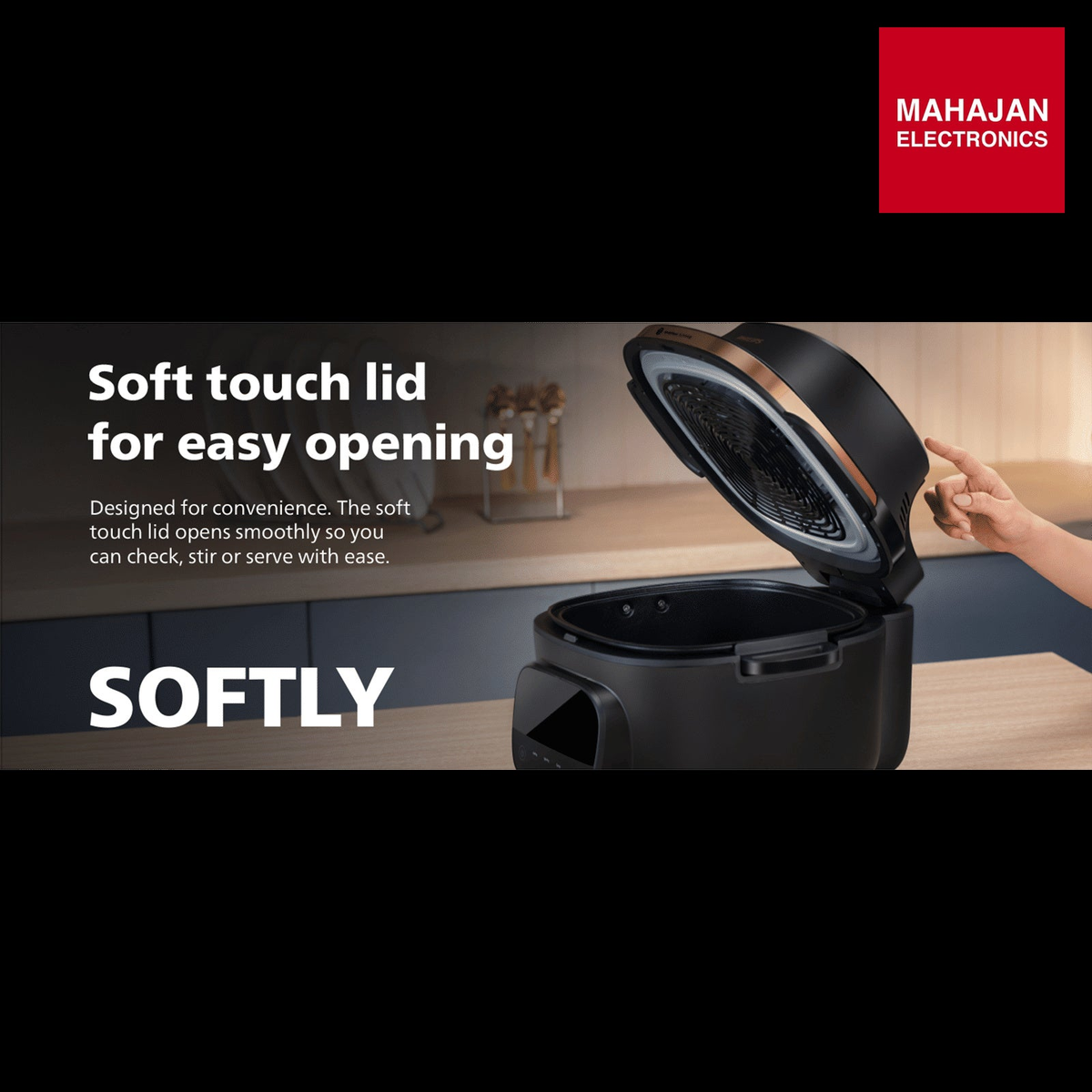 Philips OneChef NX5200/00 4.2L Air Fryer Black – Mahajan Electronics Online.