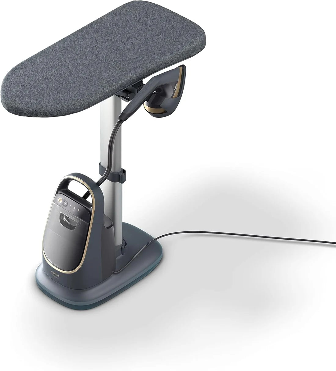 Philips AIS8540/80 8500 Series All-in-One Garment Steamer with Multi-Angle Board | 2200W | OptimalTEMP No-Burn Technology | Dual Heat Technology | 1.2L Detachable Water Tank-Online Mahajan Electronics