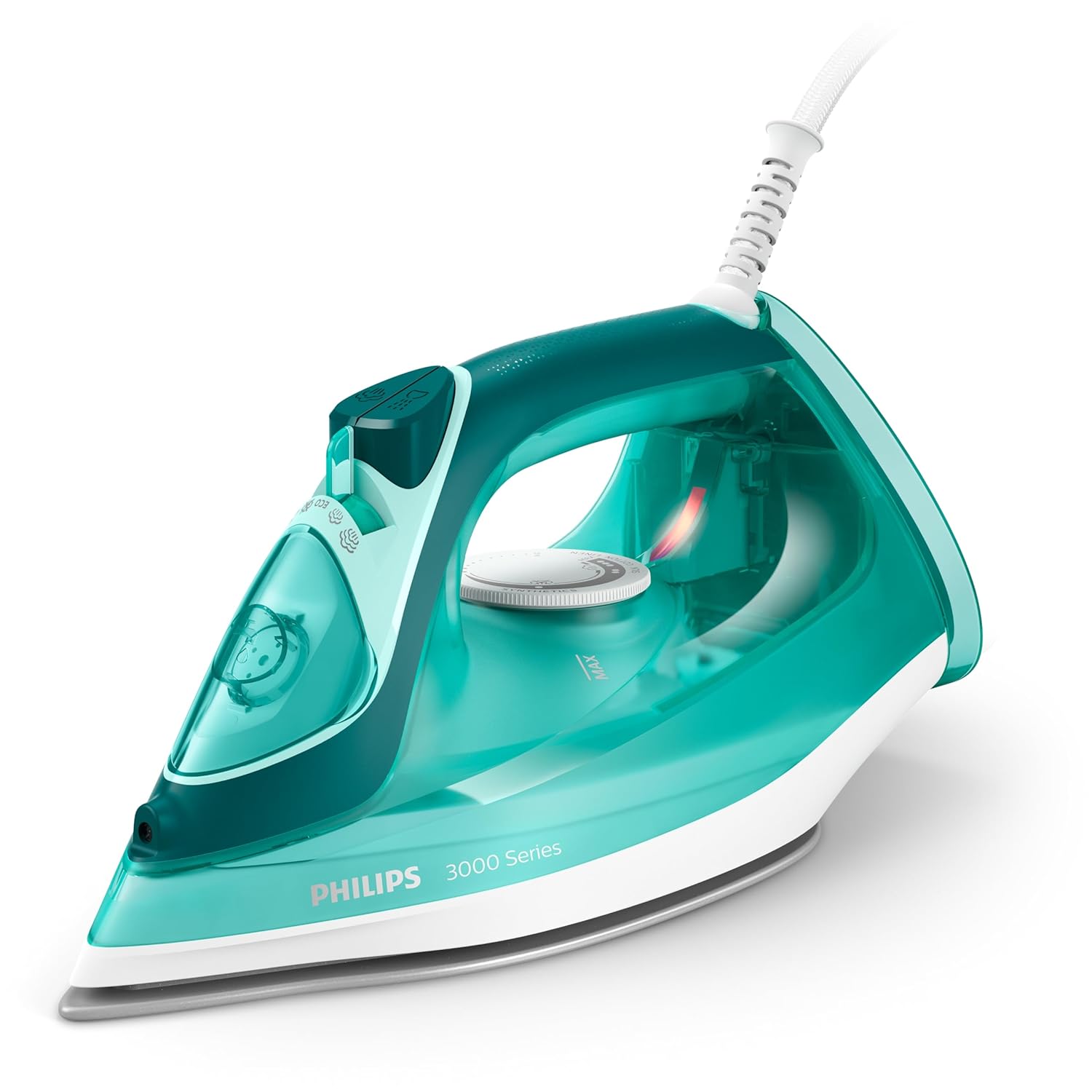 Philips Speed Pro DST3030/70 Steam iron 2400 W Green World's No.1 Ironing brand, 40g/min Steam with 180g Steam Boost Ceramic Soleplate with Auto Shut-off & Drip Stop Technology, Large 300ml Water Tank Mahajan Electronics Online
