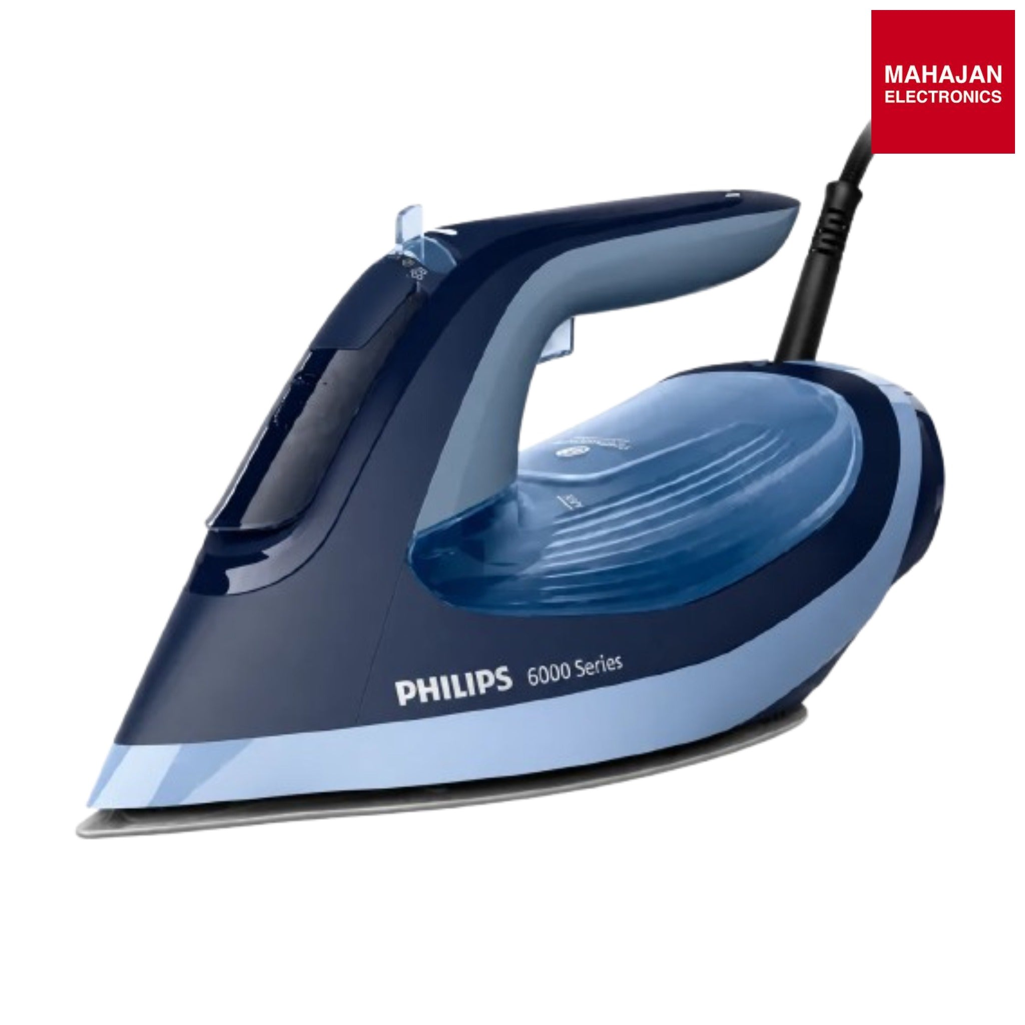 Philips DST6120/20 2600W Steam Iron with SteamGlide Plus Soleplate – Blue-Online Mahajan Electronics