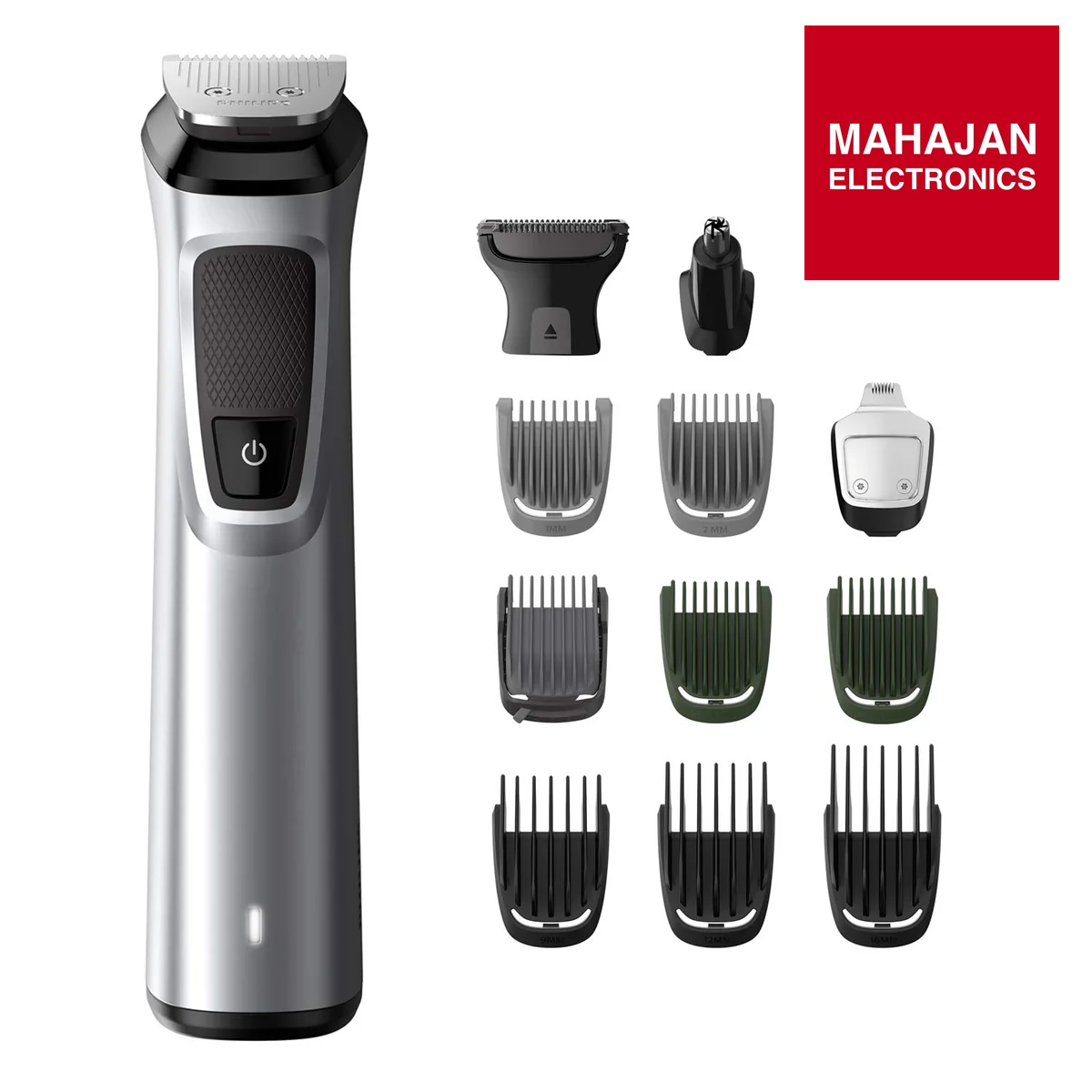 Philips MG7715/15 Multigroom Series 7000 13-in-1 Trimmer for Face, Hair &amp; Body | DualCut Blades | 120-Min Runtime | Mahajan Electronics Delhi NCR