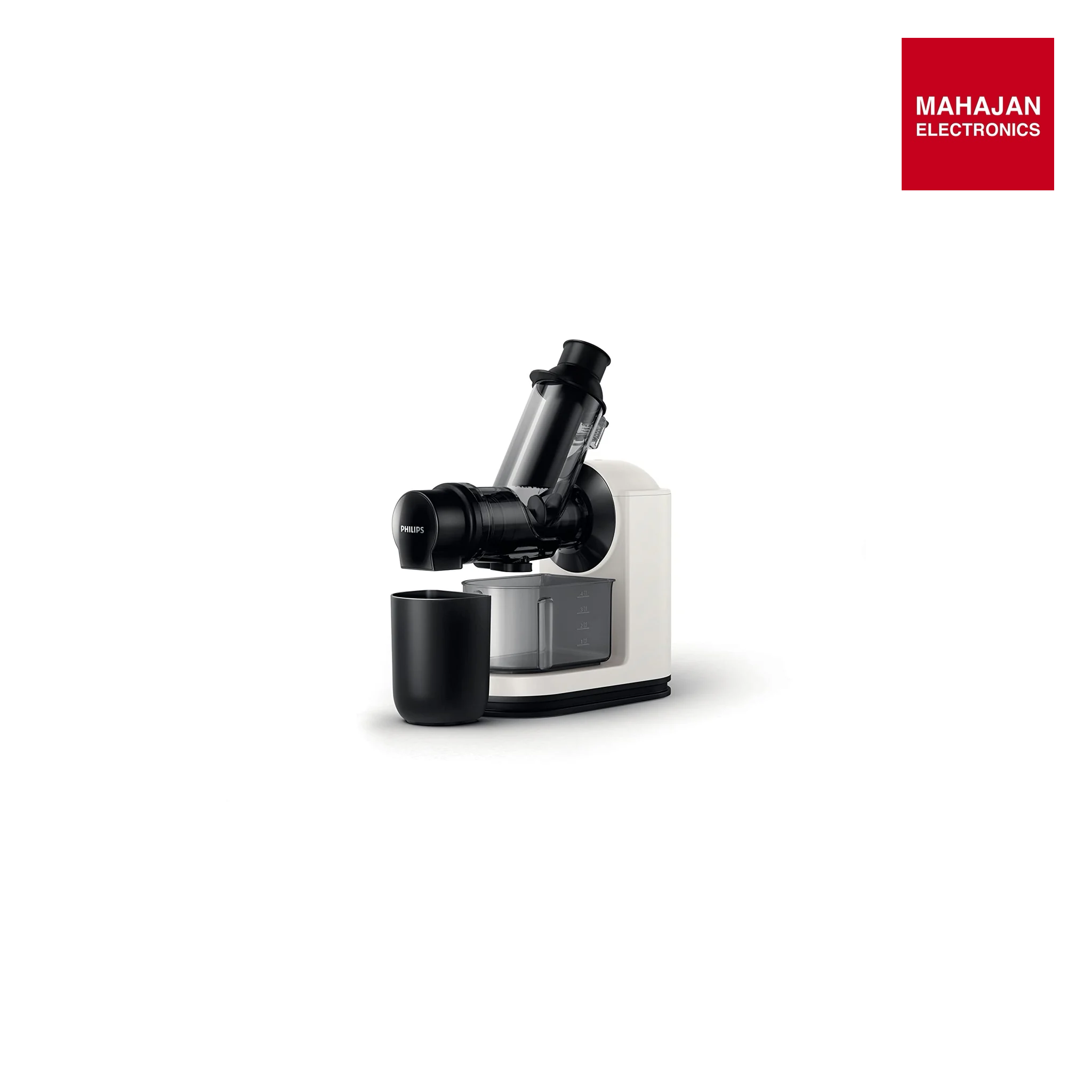 Philips Viva Collection Masticating juicer HR1887/81 XL Tube, 70 mm Quick Clean - Mahajan Electronics Online