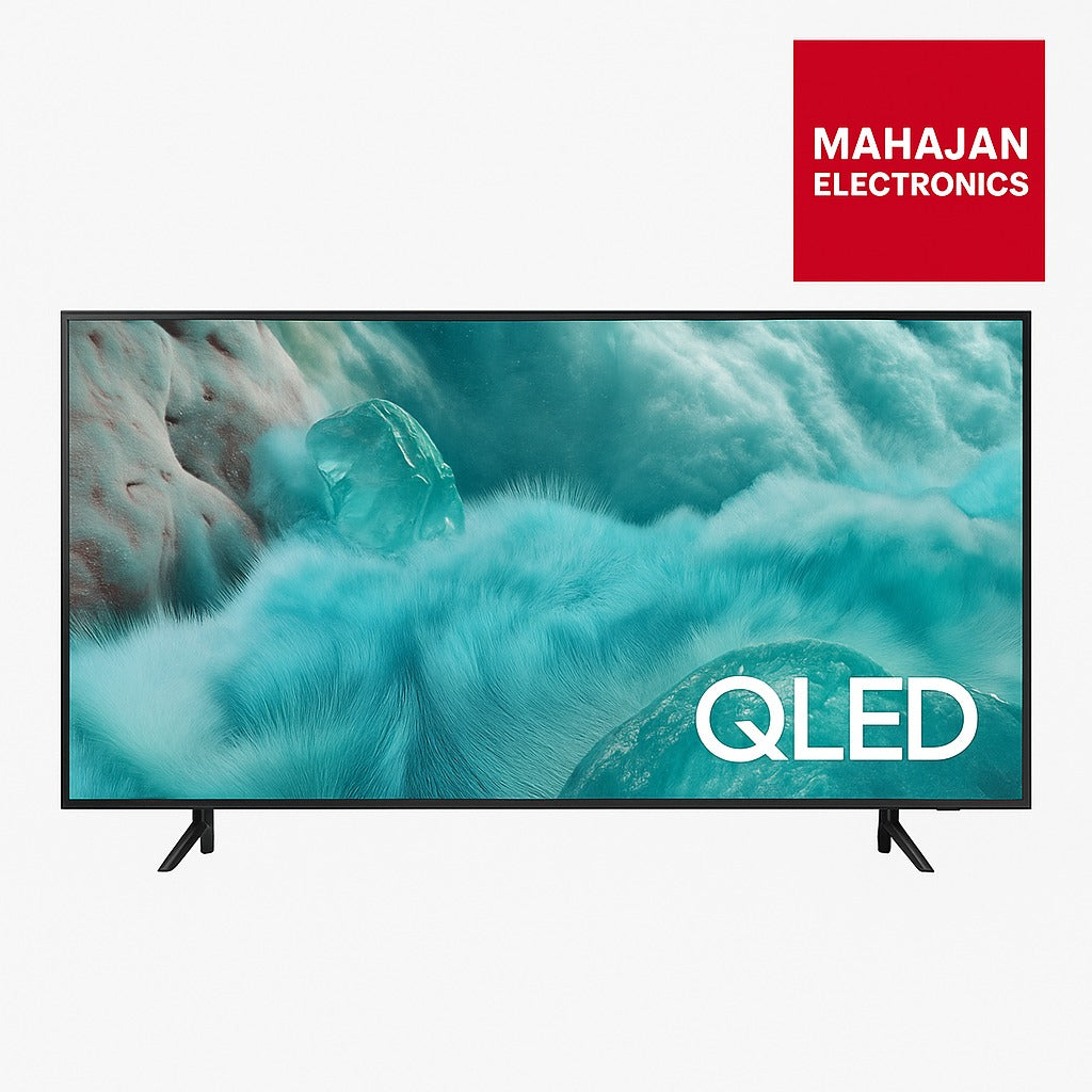 Samsung QA75Q7FAAUXXL 75 Inch 4K Ultra HD Smart QLED TV | Quantum HDR | Dual LED | Voice Assistant | Supreme UHD Dimming | 2025 Model (Black)