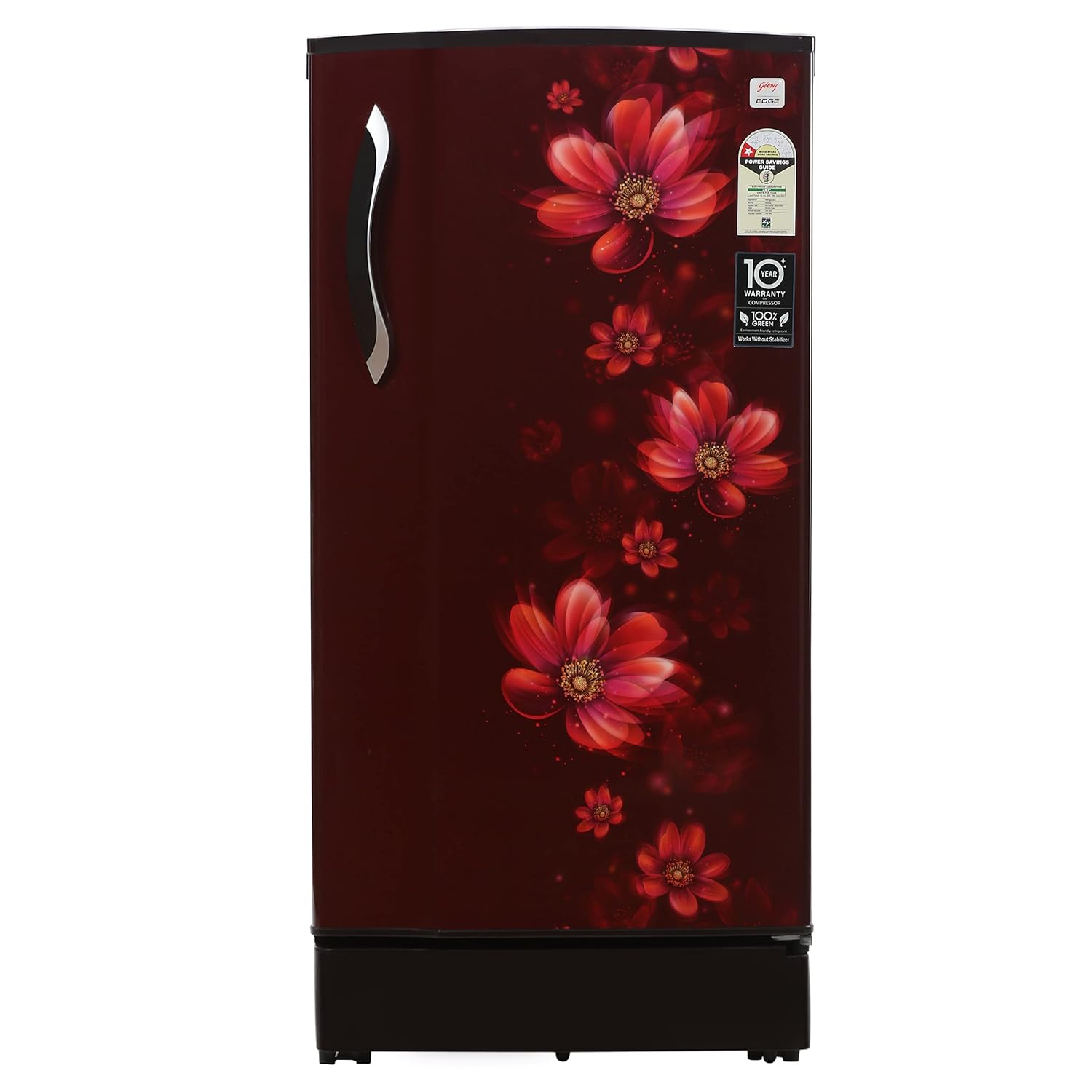 Godrej RD EDGE 205A THF GN WN 180 L 1 Star Direct Cool Single Door Refrigerator (Garden Wine, Largest Vegetable Storage, 2023 Model) - Mahajan Electronics Online