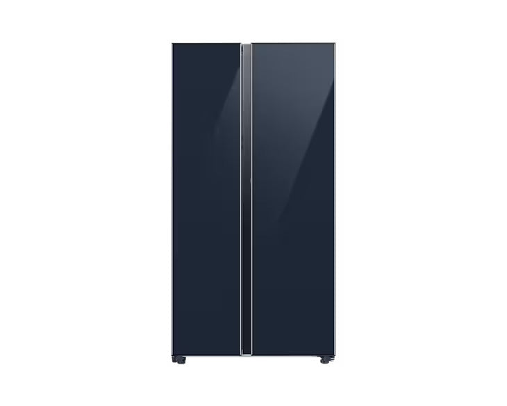 Samsung 376L 2 Star Inverter Frost-Free Convertible 5 In 1 Curd Maestro Double Door Refrigerator (RT42C5C52BS/HL,Black Inox 2023 Model) - Mahajan Electronics Online