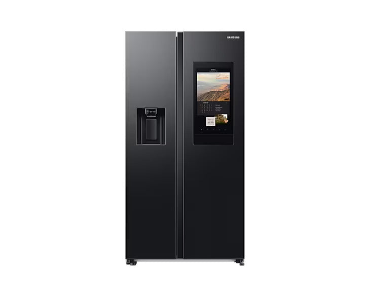 Samsung 615L 3 Star Convertible 5 In 1 Digital Inverter Side by Side Refrigerator, (RS7HCG8543B1HL, EZ Clean Black) - Mahajan Electronics Online