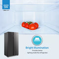 Voltas Beko RSB585XPE 563L Side by Side Refrigerator (Inox Look) - Mahajan Electronics Online