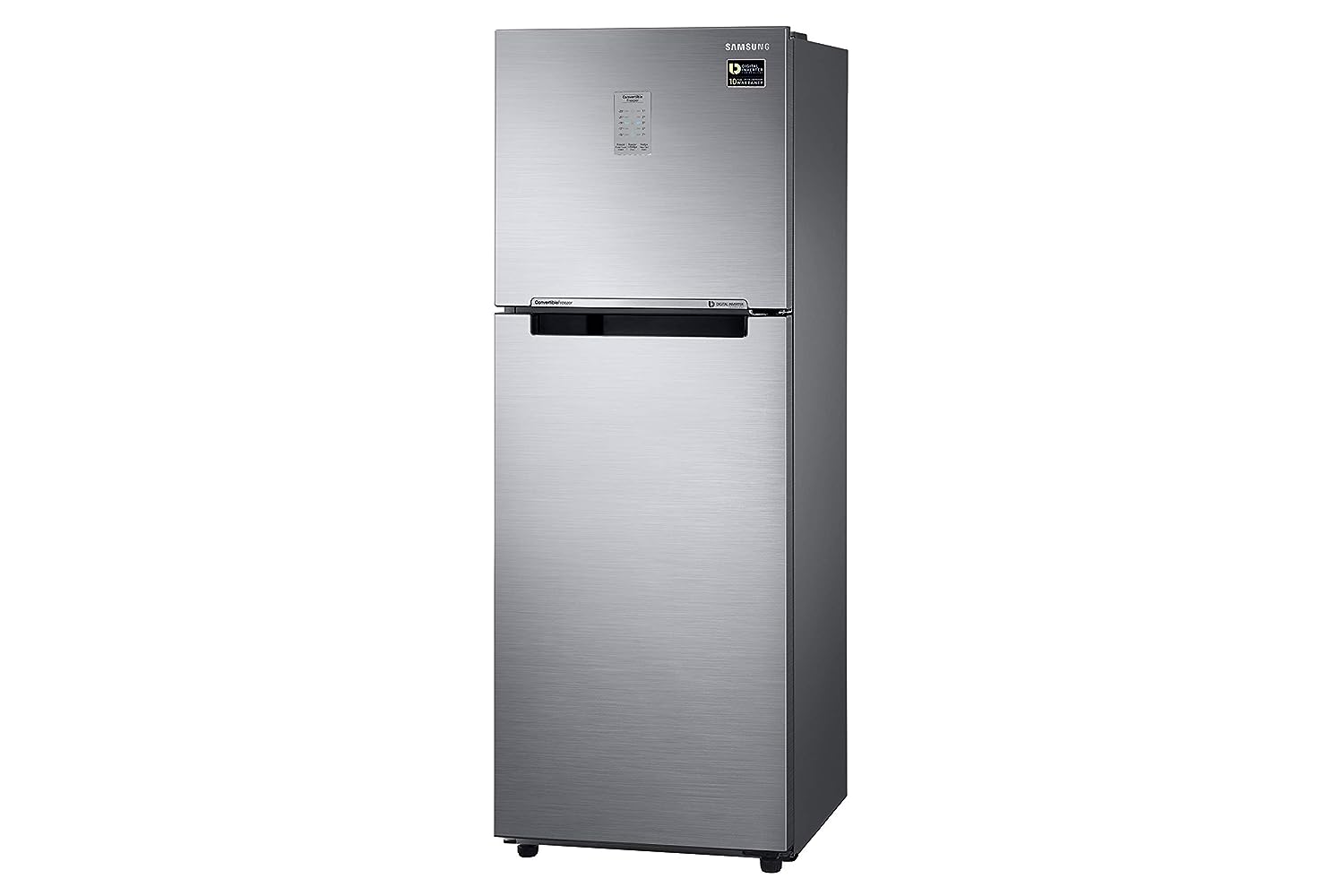 Samsung 236L 2 Star Inverter Frost-Free Convertible 3 In 1 Double Door Refrigerator (RT28C3732S8/HL,Elegant Inox 2023 Model) - Mahajan Electronics Online