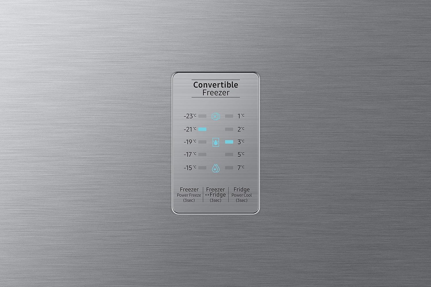 Samsung 256L 2 Star Inverter Frost-Free Convertible 3 In 1 Double Door Refrigerator (RT30C3732S8/NL,Elegant Inox 2023 Model) - Mahajan Electronics Online