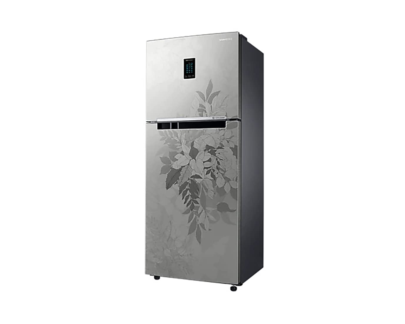 Samsung 301L 2 Star Inverter Frost-Free Convertible 5 In 1 Double Door Refrigerator (RT34C4522QB/HL,Bouquet Silver 2023 Model)