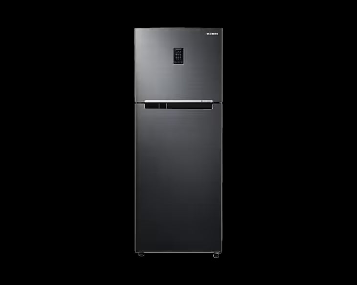 Samsung 376L 2 Star Inverter Frost-Free Convertible 5 In 1 Curd Maestro Double Door Refrigerator (RT42C5C52BS/HL,Black Inox 2023 Model) - Mahajan Electronics Online