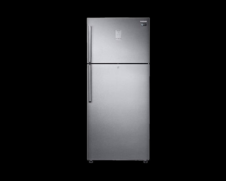 Samsung 530 L, 1 Star, Convertible 5-in-1, Digital Inverter, Frost Free Double Door Refrigerator (RT56C637SSL/TL, Silver, Real Stainless, 2023 Model) - Mahajan Electronics Online