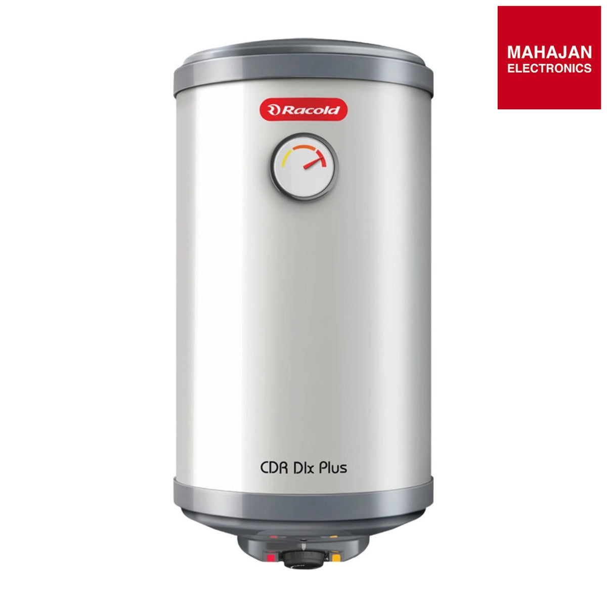 Racold CDR DLX Plus 25L 5 Star Storage Water Geyser – Titanium Plus Tank, Fast Heating, Vertical Mount-Online Mahajan Electronics