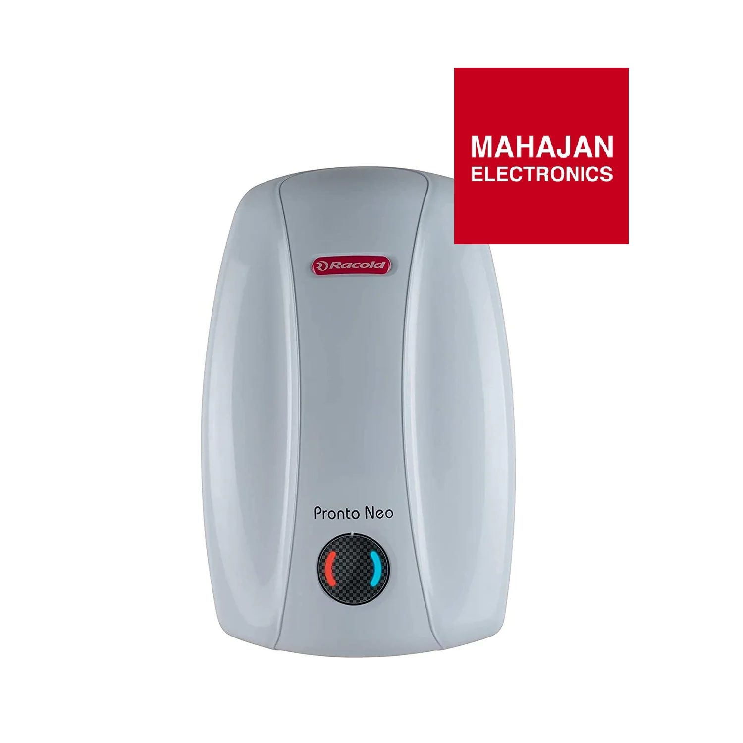 Racold Pronto Neo 3 Litres 3Kw Vertical Water Heater, White - Mahajan Electronics Online