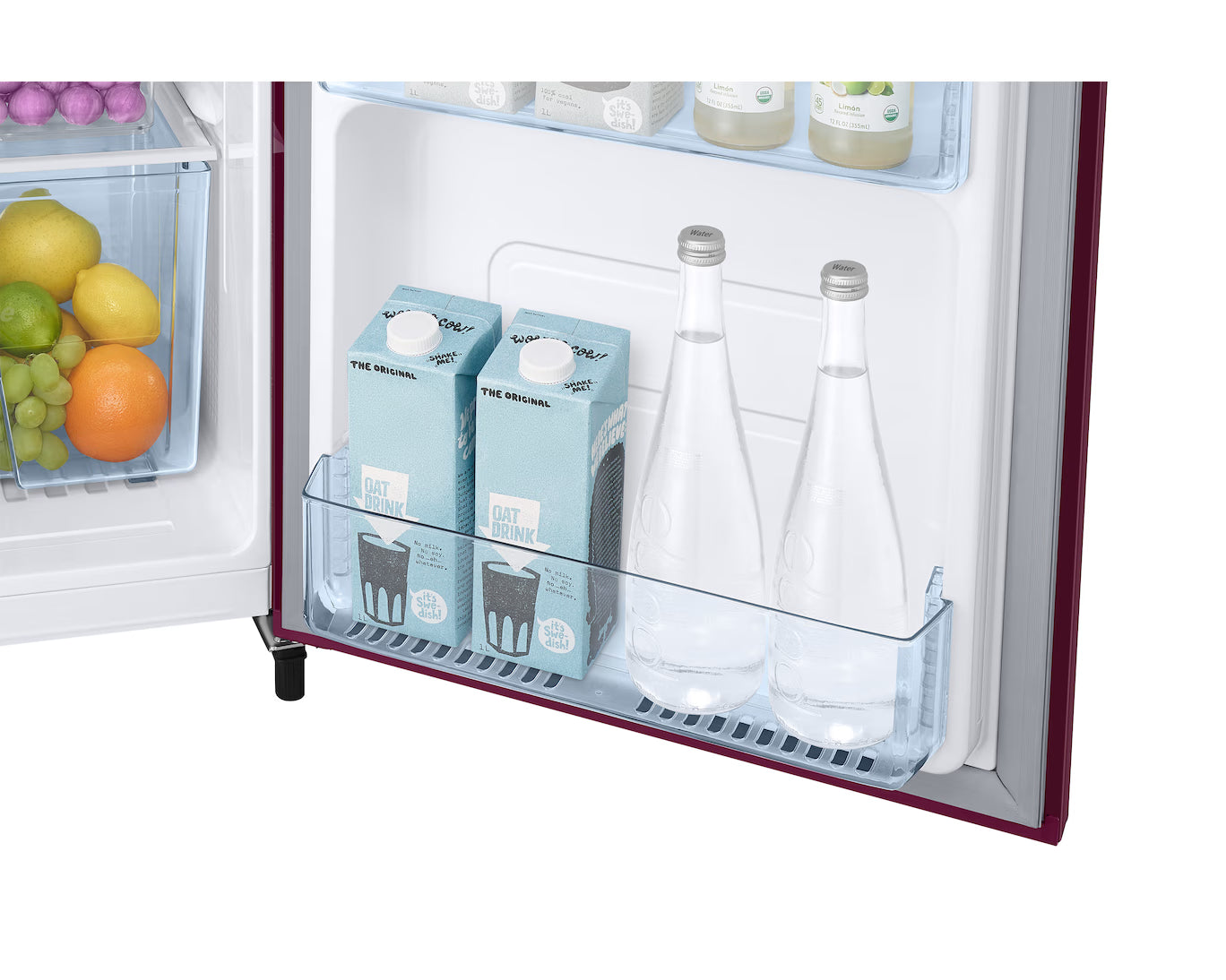 Samsung RR20H2712HN/NL 183 L, 2 Star, Digital Inverter, Direct-Cool Single Door Refrigerator ( Himalayan Poppy Red)-Online Mahajan Electronics