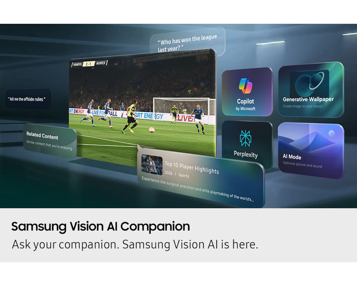 Samsung UA75M70HAULXL (75 inches) 4K Ultra HD Mini-LED 4K &nbsp;Vision AI Smart TV Titan Black-Online Mahajan Electronics