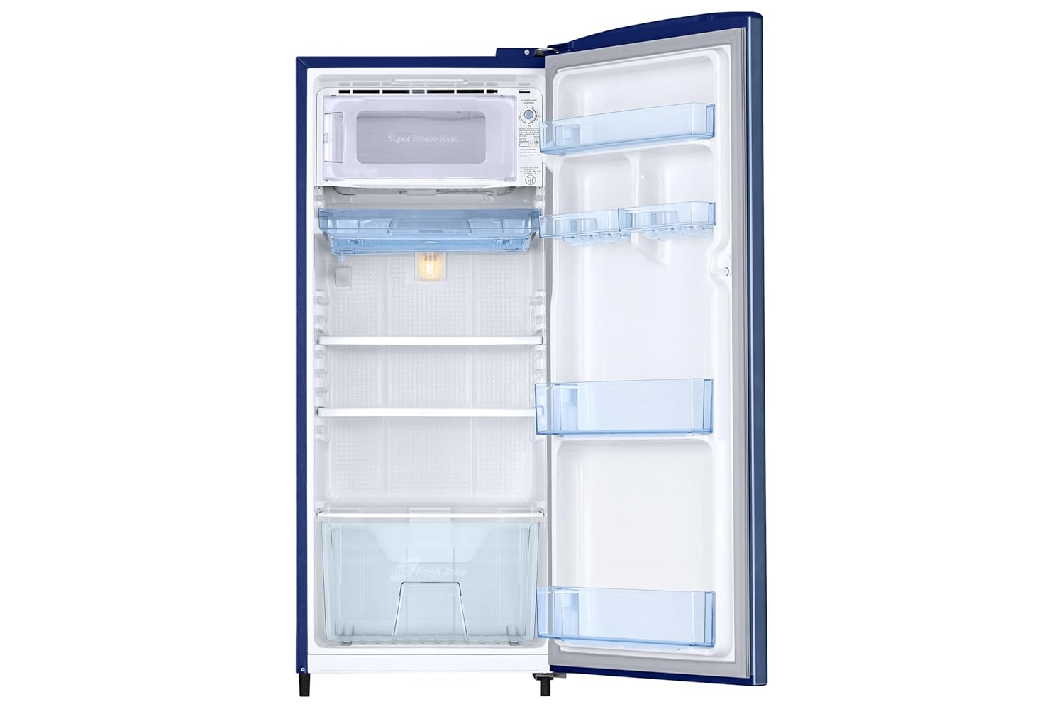 Samsung RR19H2YC1CU/NL 183 L, 1 Star, Digital Inverter, Direct-Cool Single Door Refrigerator ( Camellia Blue, Single Touch Defrost, 2026 Model-Online Mahajan Electronics