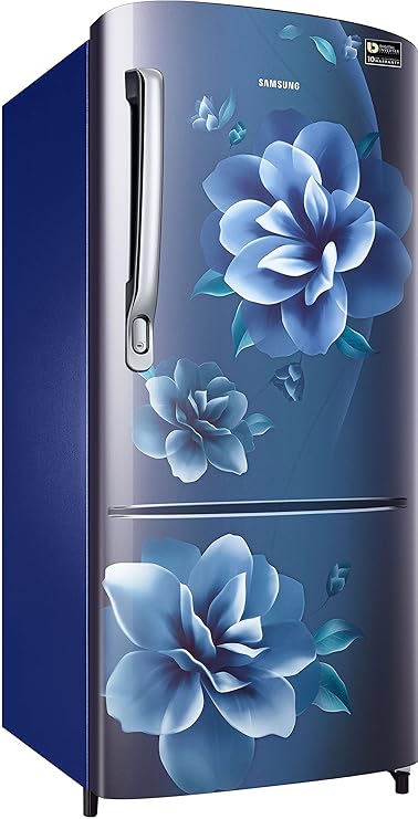 Samsung RR20C2723CU/NL 183 L, 3 Star, Digital Inverter, Direct-Cool Single Door Refrigerator,( Camellia Blue ) - Mahajan Electronics Online