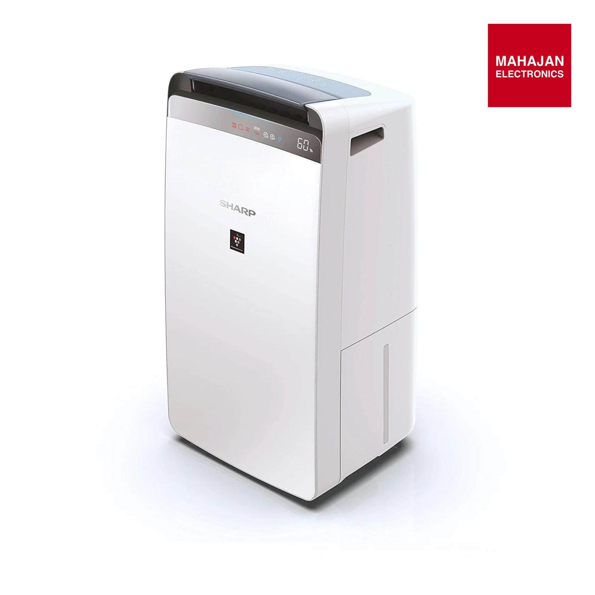 SHARP DW-J20FM-W-DE Air Purifier &amp; Dehumidifier – 20L/Day Moisture Removal | Plasmacluster Technology – Mahajan Electronics Online.