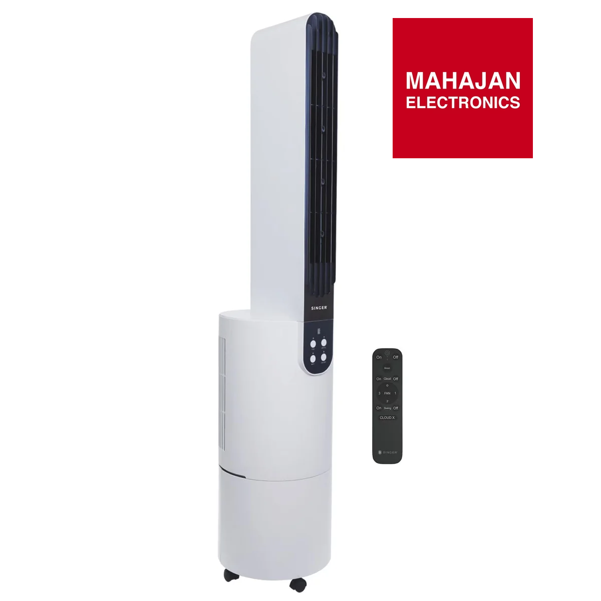 SINGER Cloudx Cool Fan with Cloud Technology | Silver Coated Mesh Filter | Quite Mode Mahajan Electronics Online