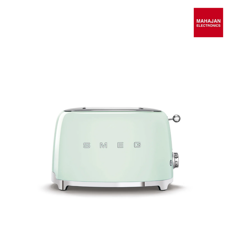 SMEG TSF01PGEU 2 Slice Toaster (Pastel Green) – 50’s Retro Style | 6 B