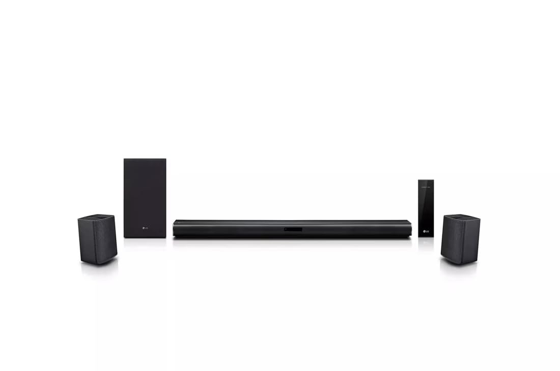 LG Sound Bar SNC4R, 4.1 Ch, 420W Soundbar with Wireless Subwoofer, Wireless Rear Speaker - Mahajan Electronics Online