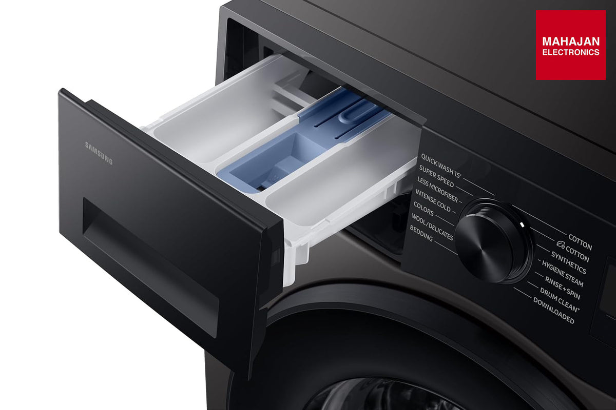 Samsung WW12DG5B24ASTL 12 kg Front Load Washing Machine Navy – Mahajan Electronics Online.