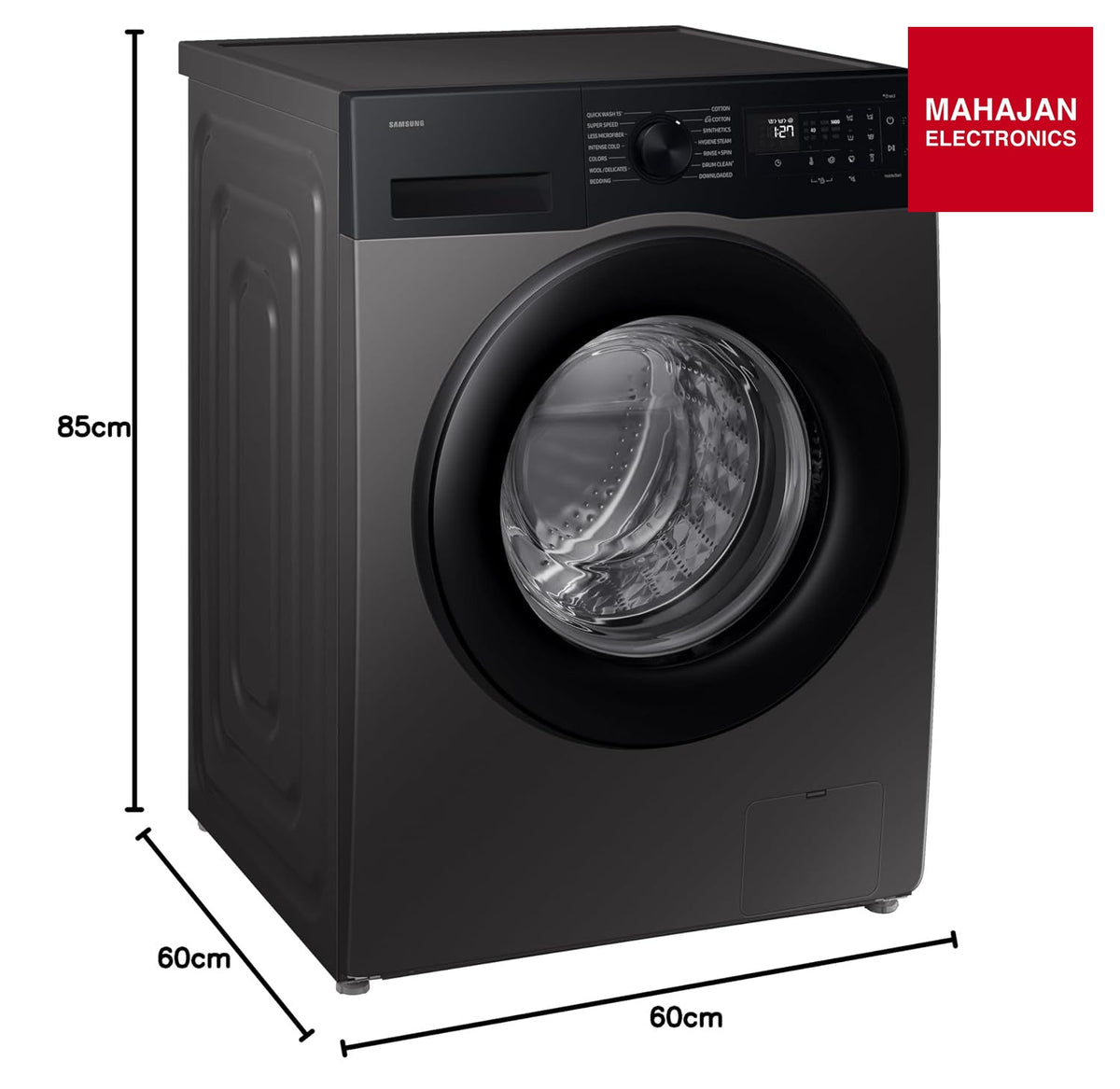 Samsung WW12DG5B24ASTL 12 kg Front Load Washing Machine Navy – Mahajan Electronics Online.