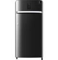 Samsung 184L 3 Star Digi-Touch Cool Digital Inverter Direct-Cool Single Door Refrigerator Curd Maestro (RR21C2J23BX/HL,Luxe Black) - Mahajan Electronics Online