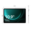 Samsung Galaxy Tab S9 FE 27.69 cm (10.9 inch) Display, RAM 6 GB, ROM 128 GB Expandable, S Pen in-Box, WiFi+5G, IP68 Tablet, Gray - Mahajan Electronics Online