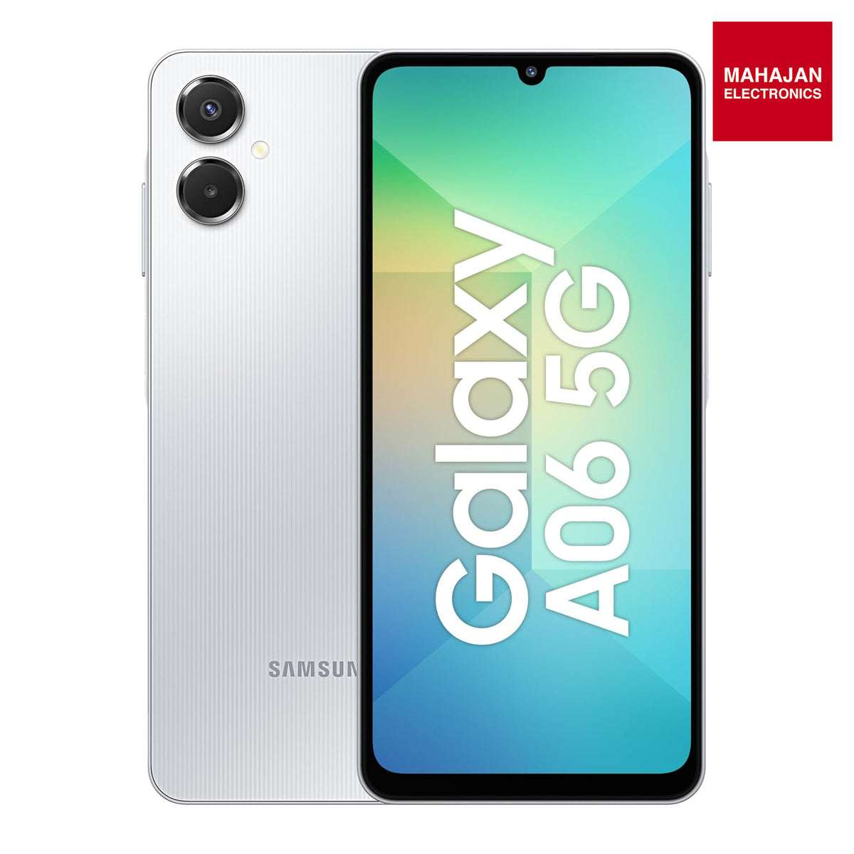 Samsung Galaxy A06 5G (Gray, 4GB RAM, 64GB Storage)| True 5G with 12 5G Bands | 50MP Dual Camera | 4 Gen Updates | IP54 | Voice Focus | Without Adapter Samsung – Mahajan Electronics Online.