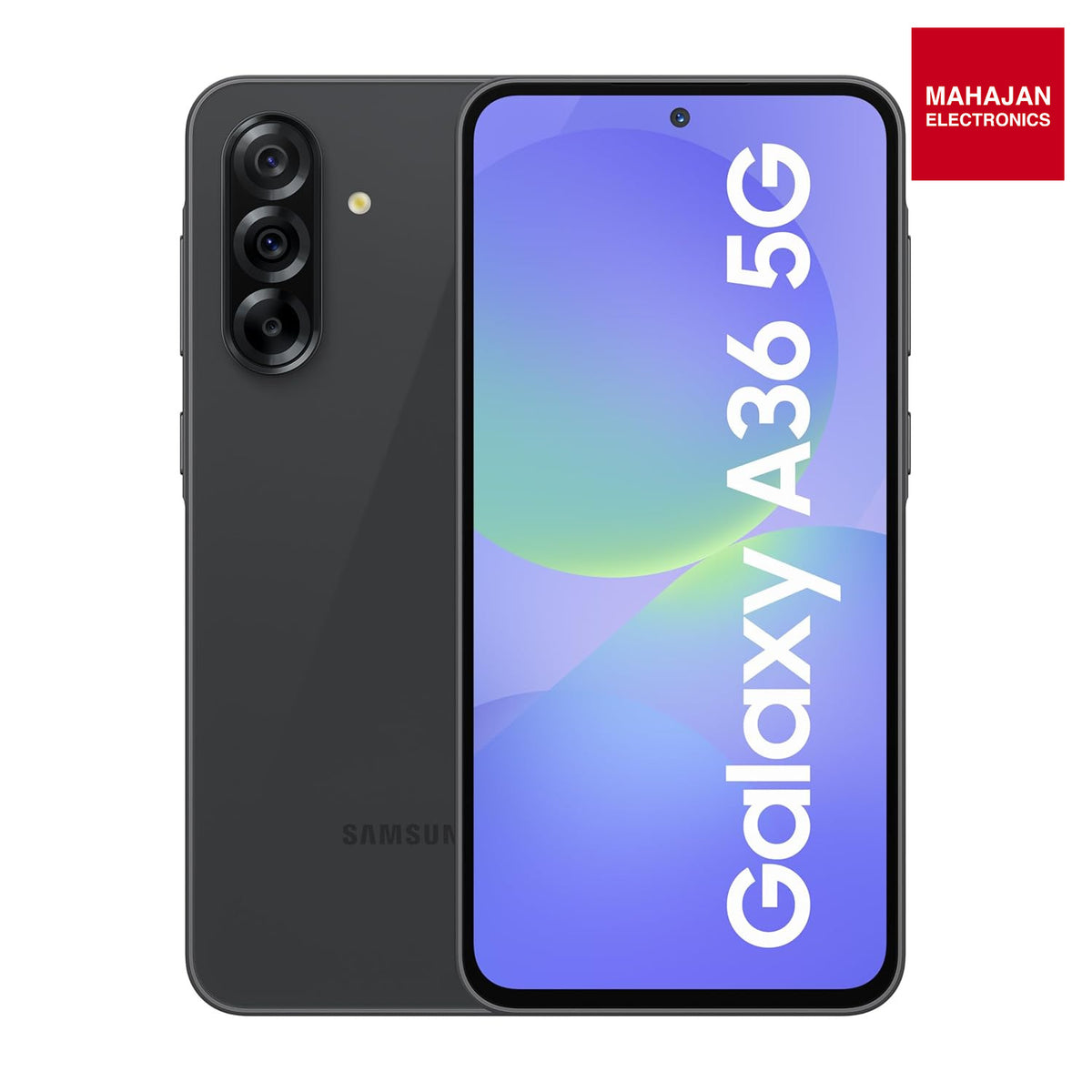 Samsung Galaxy A36 5G (Awesome Black, 12GB, 256GB) | Awesome Intelligence: Circle to Search, Intelligent Editing | Awesome 4nm Snapdragon Processor | Flagship Grade Selfie Camera Samsung – Mahajan Electronics Online.