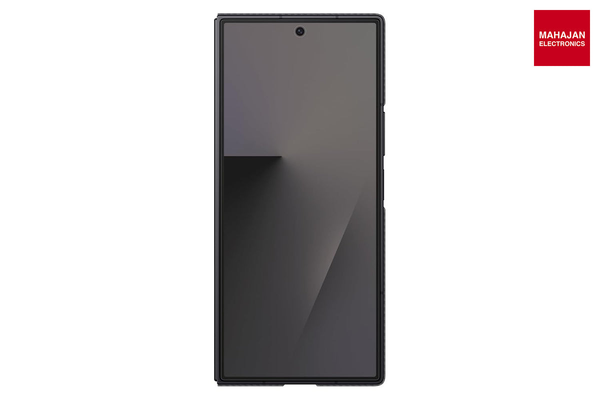 Samsung Galaxy Fold7 Carbon Shield Case (Black) – Ultra-Thin Aramid Kevlar Protection, Anti-Reflective Screen Films, Wireless Charging Compatible Samsung – Mahajan Electronics Online.