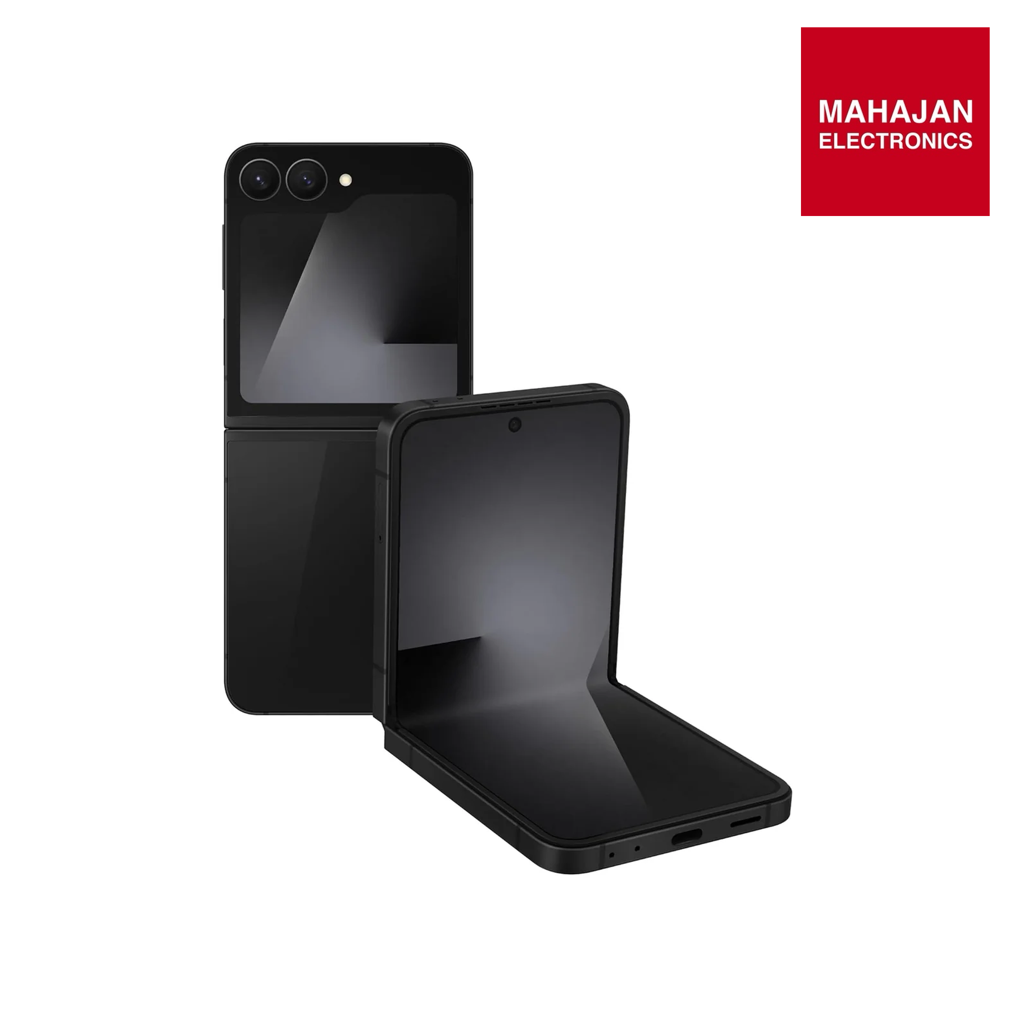 Samsung Galaxy Z Flip7 FE 5G Smartphone with Galaxy AI (Black, 8GB RAM, 256GB Storage), Ultra Sleek Compact Design, 50MP High-Resolution FlexCam, Long-Lasting 4000 mAh Battery, All-New One UI 8 Mahajan Electronics Online