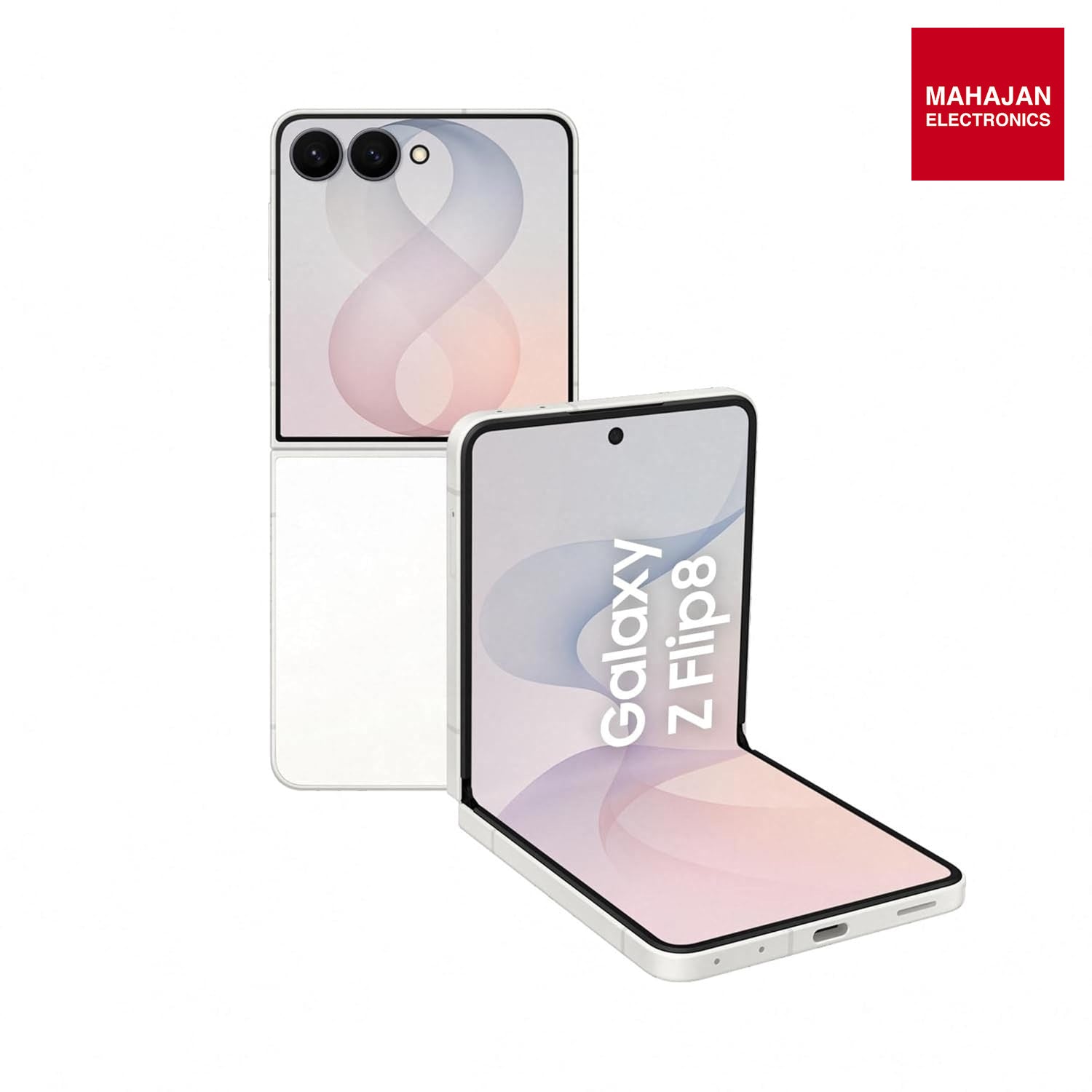 Samsung Galaxy Z Flip8 5G with Galaxy AI (Cream, 12GB RAM, 256GB Storage) - Mahajan Electronics Online