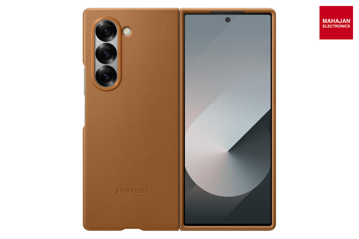 Samsung Galaxy Z Fold6 Kindsuit Case, Brown Samsung – Mahajan Electronics Online.