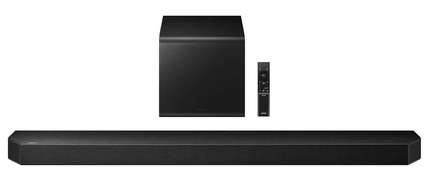 Samsung HW-Q800H/XL, Black 400 W True 5.1.2ch Soundbar with Wireless Dolby Atmos | Q-Symphony | Center, Up-Firing & Side-Firing Speakers | Alexa | Wi-Fi | HDMI eARC | Optical in | Bluetooth- Mahajan Electronics Online